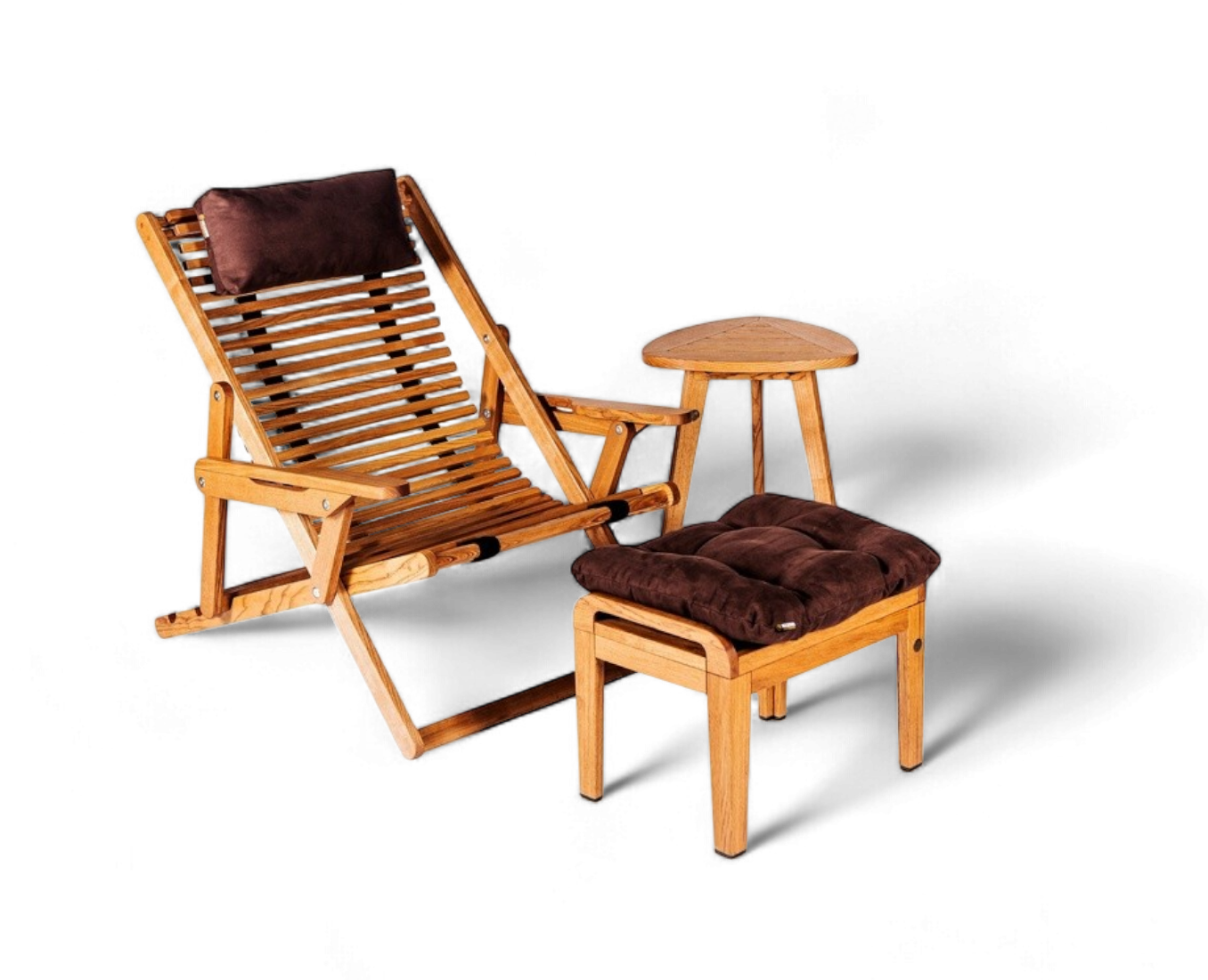 Комплект крісло-шезлонг Wood Chalet chair